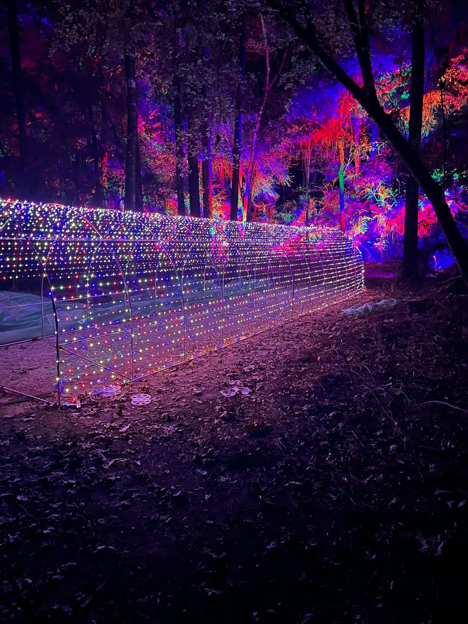 Light Tunnel Outside